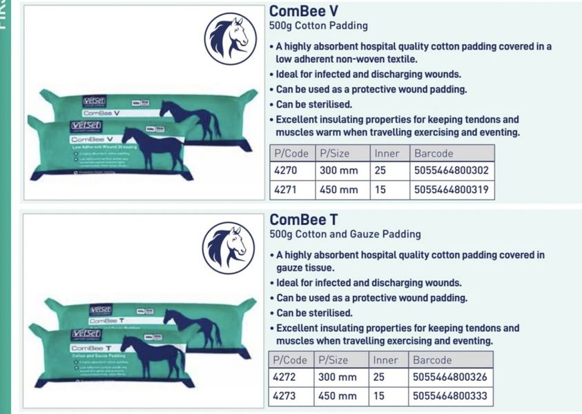 VetSet ComBee T 30cm. 500g