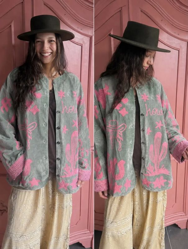 Tout Wild West Jacket Pink